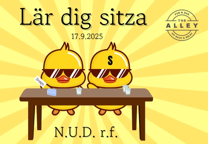 LAR DIG SITZA BANNER